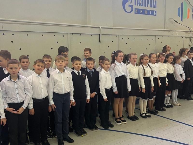 Торжественная церемония посвящения обучающихся начальных классов в Орлята России состоялась в 10 средней школе