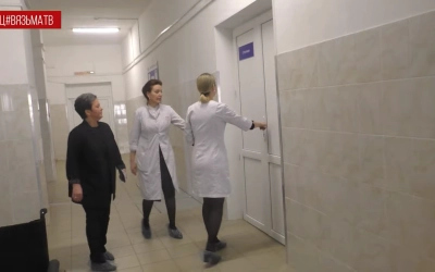 Министр здравоохранения Виктория Макарова посетила Вяземский район
